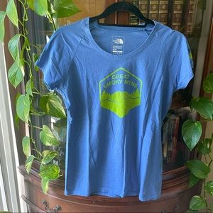The North Face tee